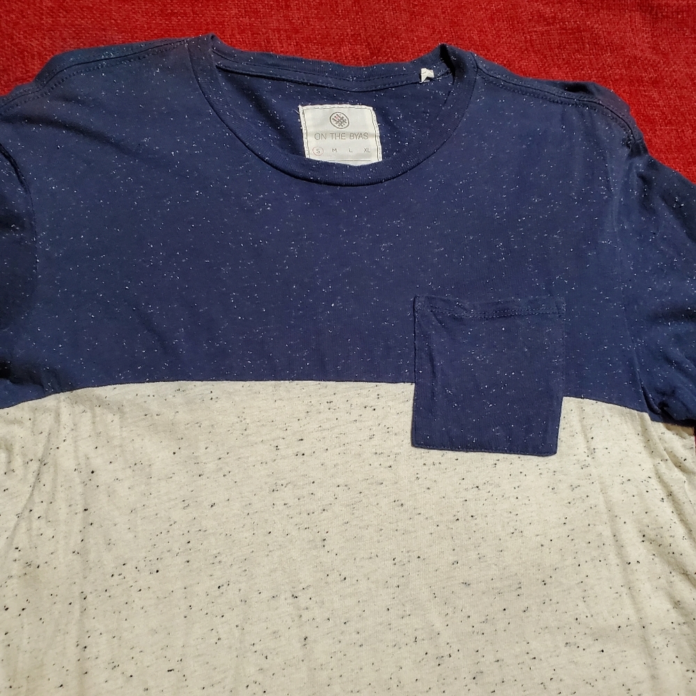 On The Byas Shirt Men's Small 3/4 Sleeve